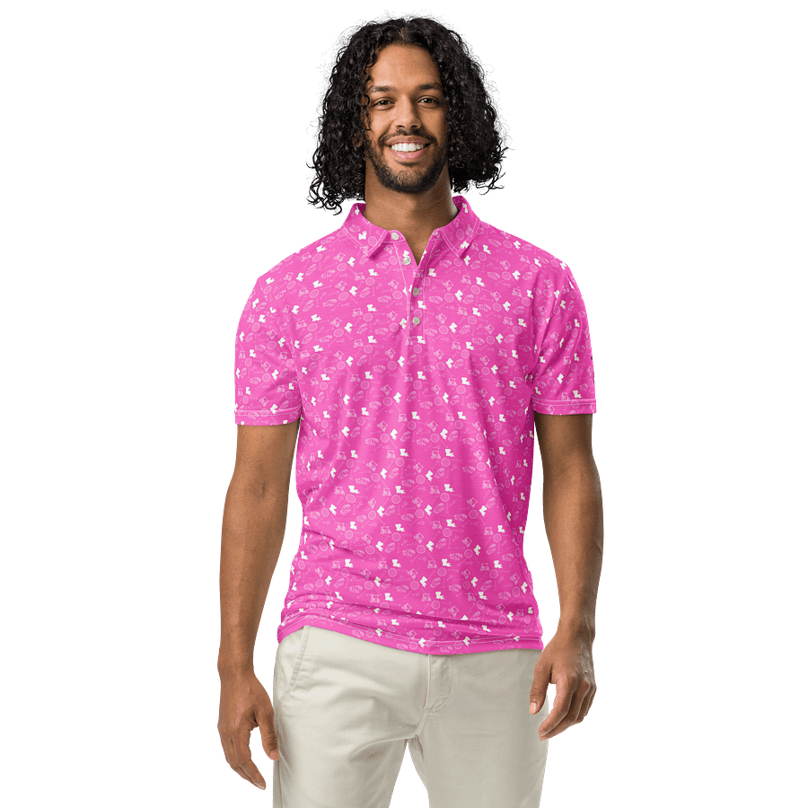 Golf BR Hot Pink Slim Fit Polo product image (3)