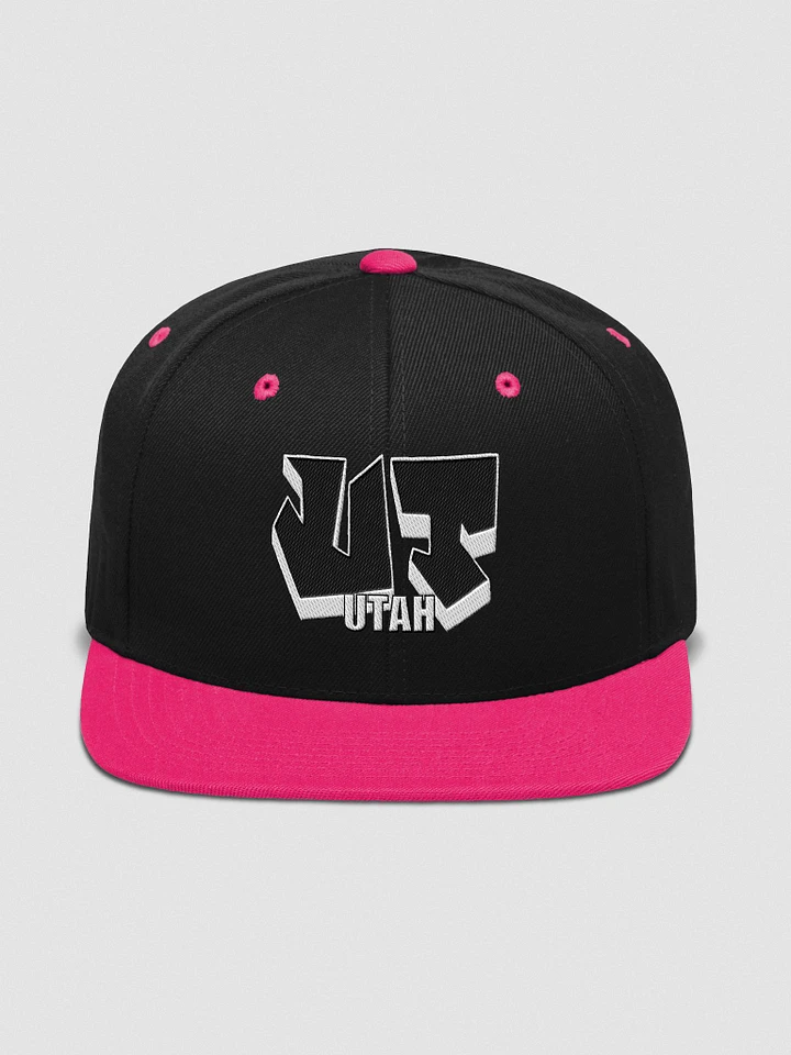 UTAH, UT, Graffiti, Yupoong Wool Blend Snapback Hat product image (1)