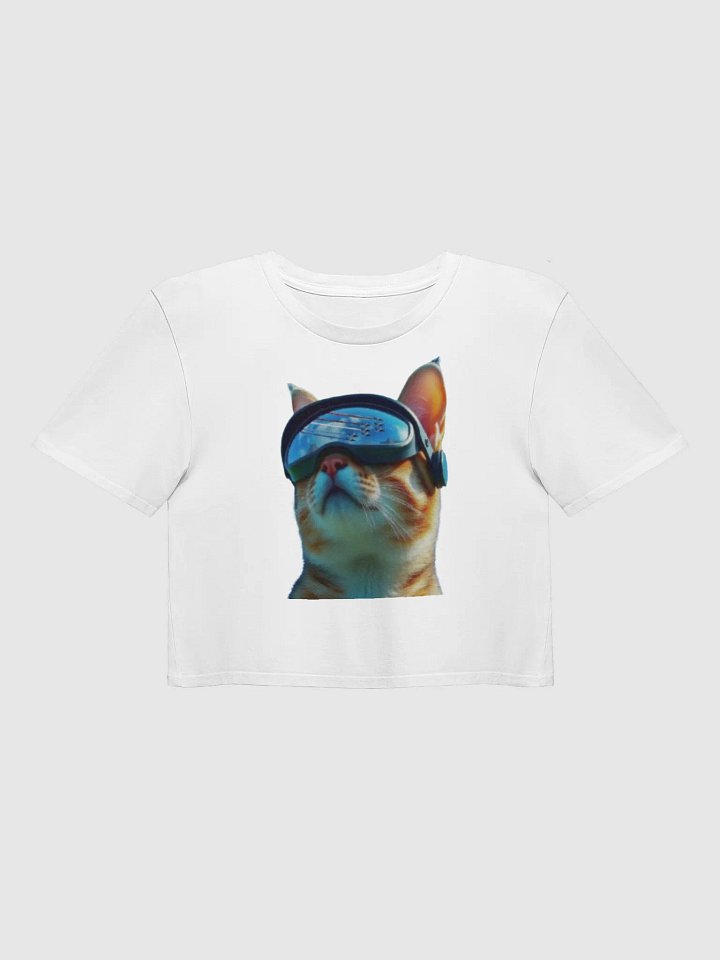 Crop-top imprimé chat product image (1)