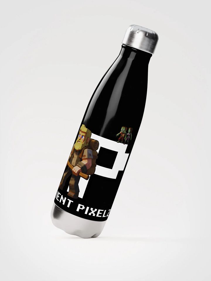Patient PixelZ P Logo Stainless Steel Water Bottle product image (3)