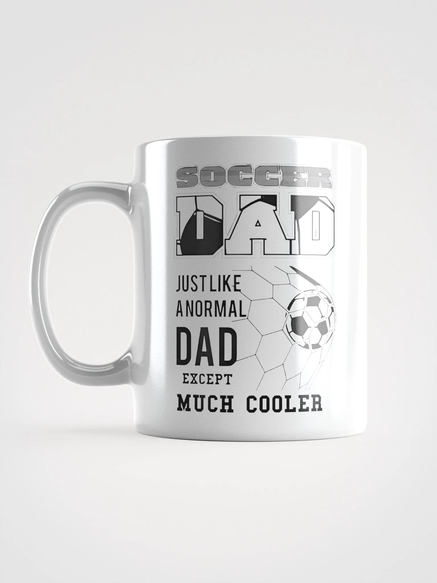 Soccer dad except much cooler - Glossy Mug product image (2)