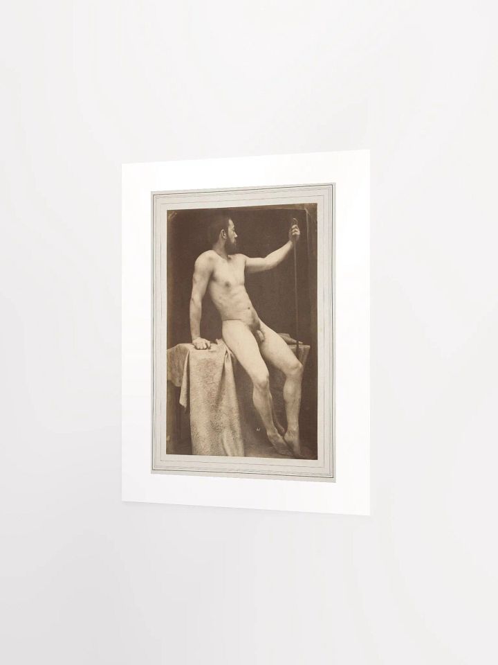 Academic Model By Guglielmo Marcon (c. 1885) - Print product image (2)