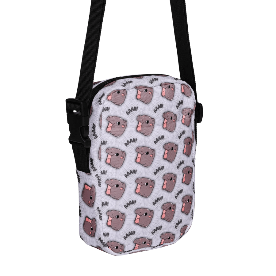 MOODENG'S PURPLE AAAH! UTILITY CROSSBODY BAG! product image (4)