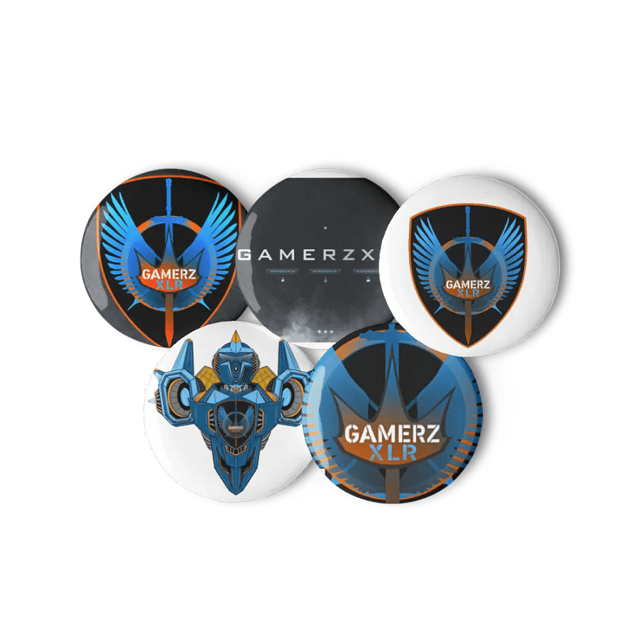 GAMERZXLR Metallic Pin Buttons Set product image (11)