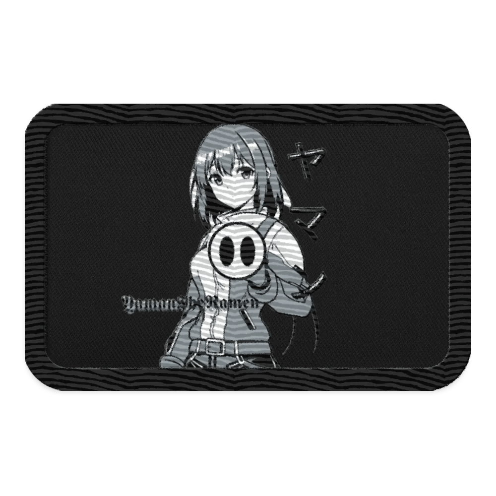 YTR Anime Girl Patch W/B product image (1)