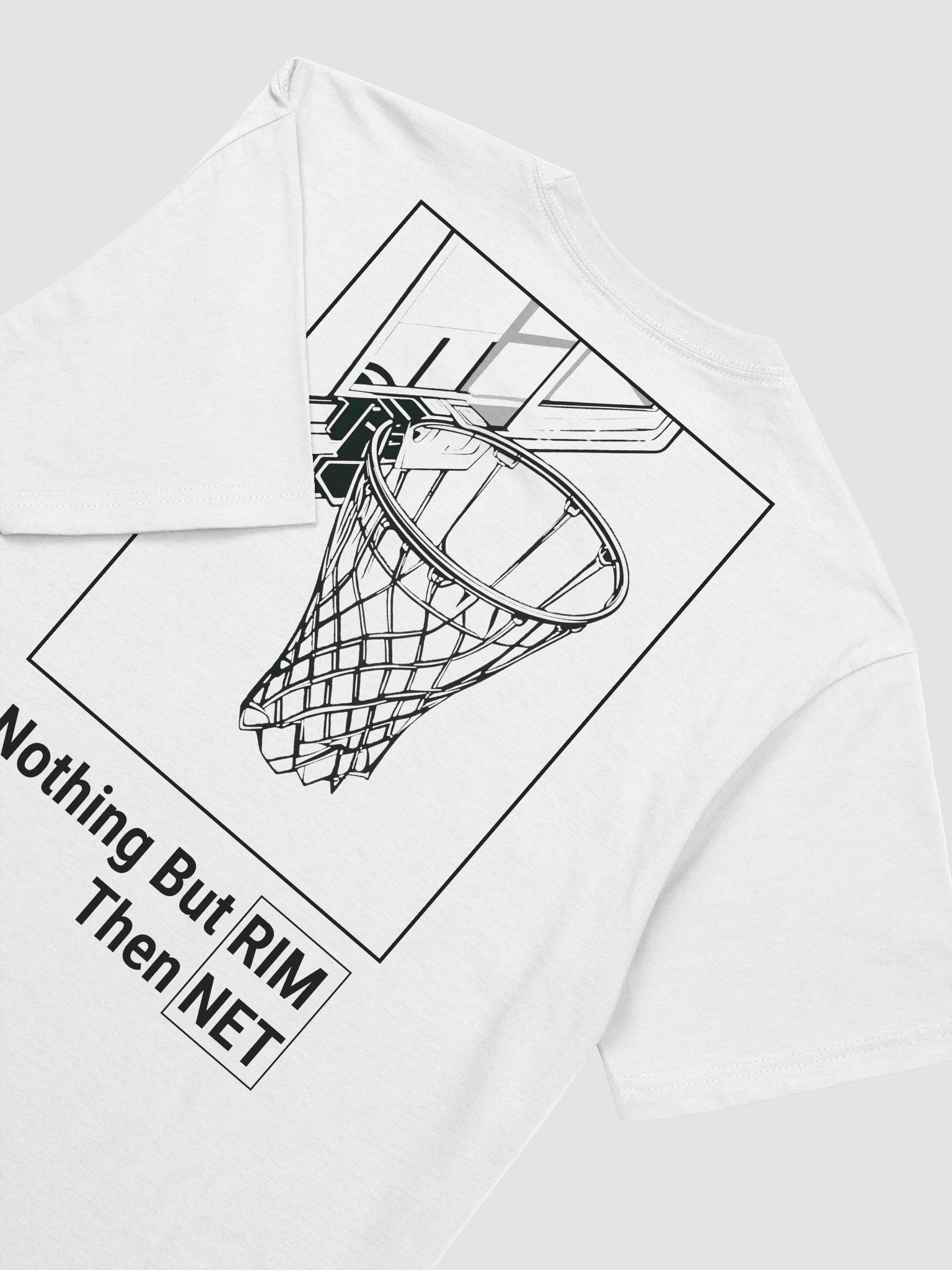 RimNet 'Nothing But Net' T-Shirt [White] product image (3)