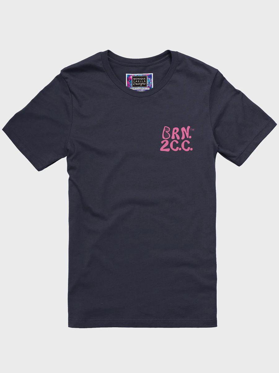 Men's | BOURNE to Cape Cod™ | Supersoft T-Shirt by Bella+Canvas | Brilliant Rose Pink Logo on Jewel Tone Colors product image (9)