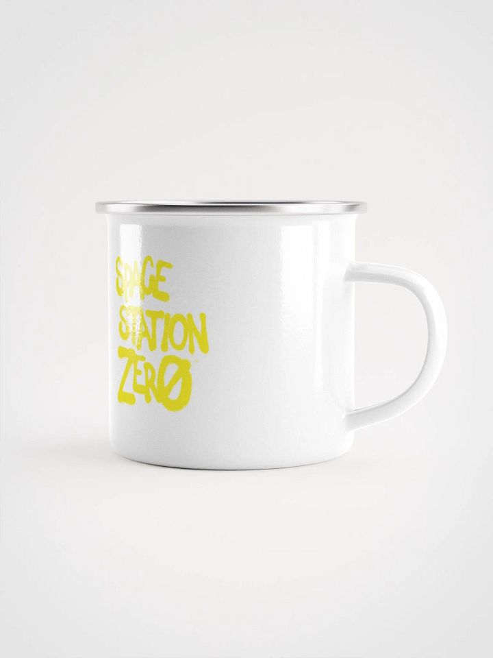 Space Station Zero - logo metal mug product image (2)
