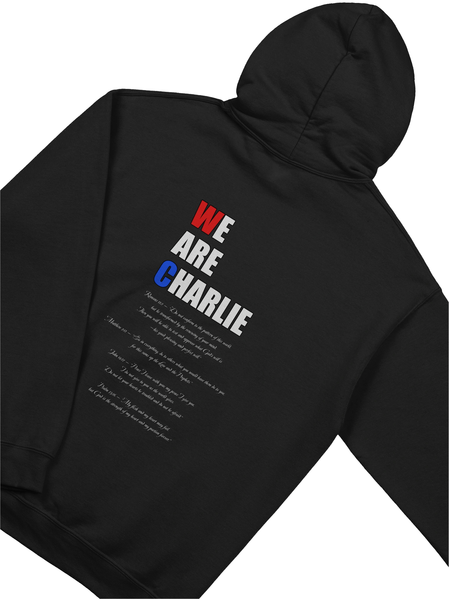 "WE ARE CHARLIE – Voices of Liberty" - HOODIE product image (45)