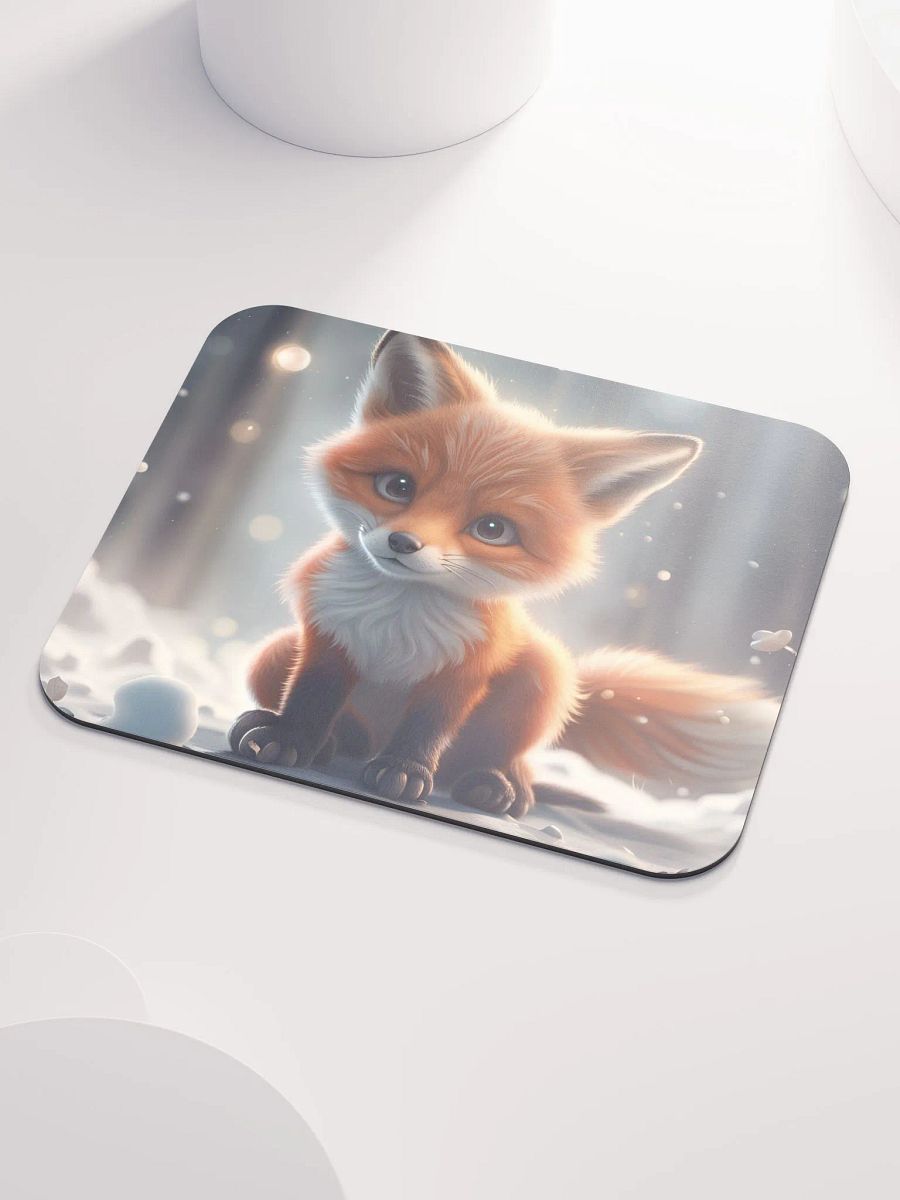 Fox Snow Mouse Pad product image (3)