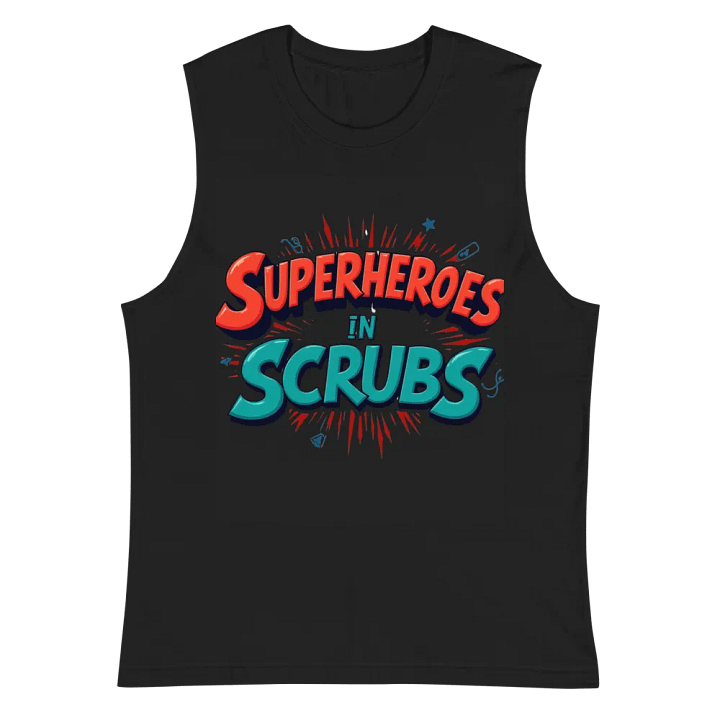 Superheroes in Scrubs Muscle Tank product image (3)