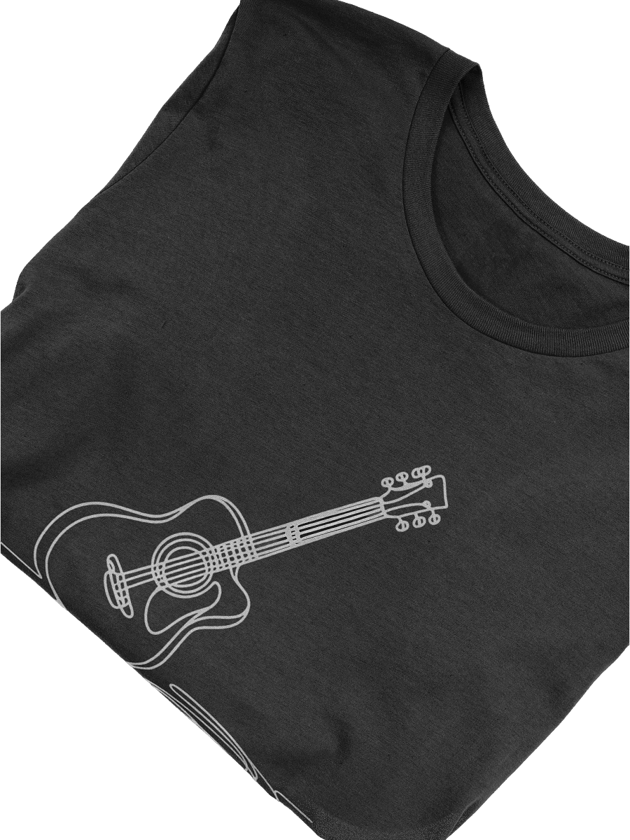 Guitar Line Art Design T-Shirt product image (105)