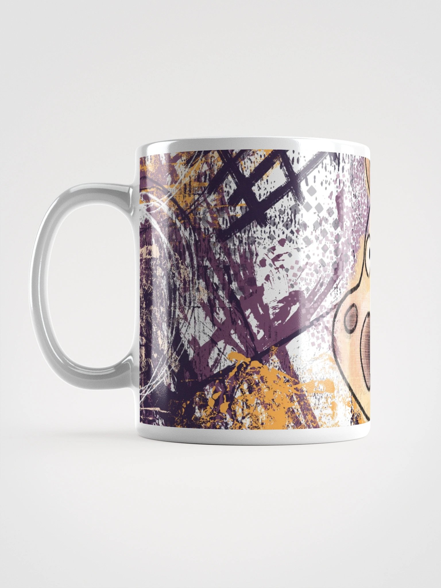 Surprised Cow Hand Drawn Cartoon Mug product image (6)
