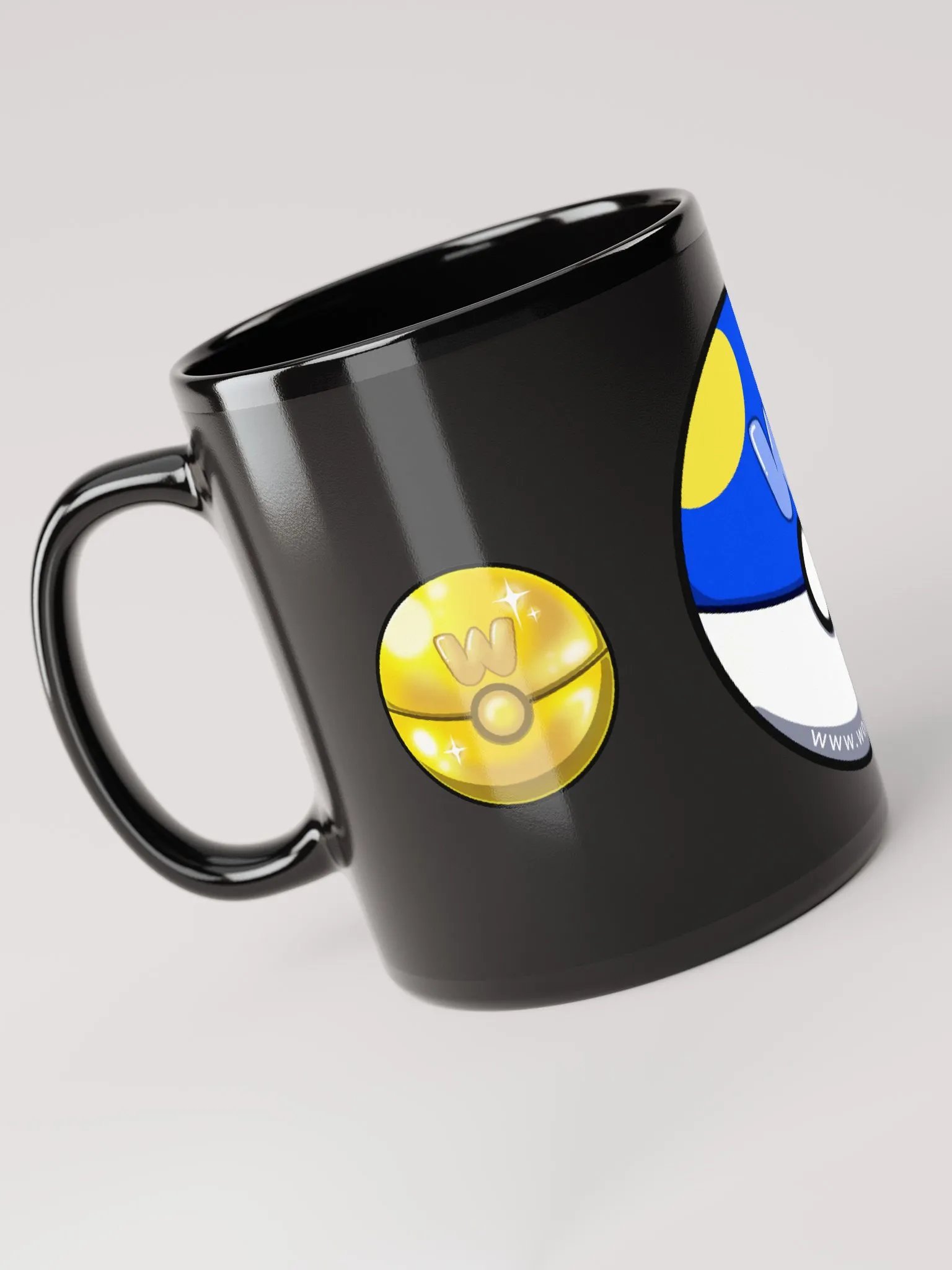 wopiCatch Mug w/ OG Balls (Black) product image (4)