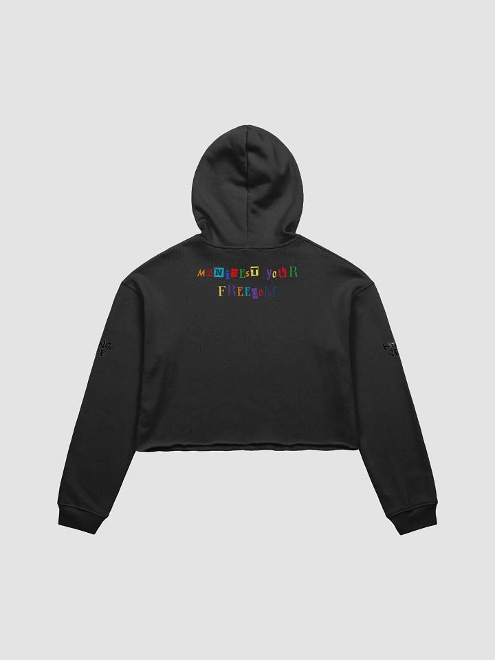 'Head in the clouds' Inspired KING VEE Crop Hoodie product image (2)