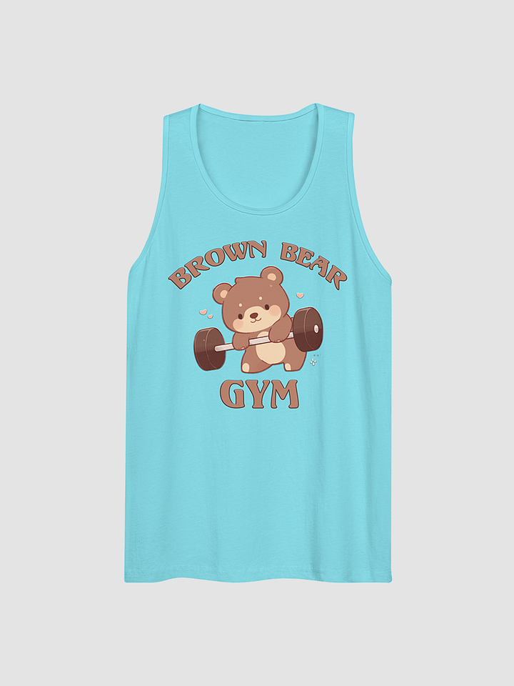 Brown Bear Gym (Cute) - Tank Top (3xl) product image (2)