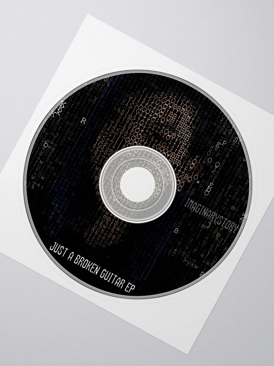 Just A Broken Guitar EP Album Sticker product image (2)