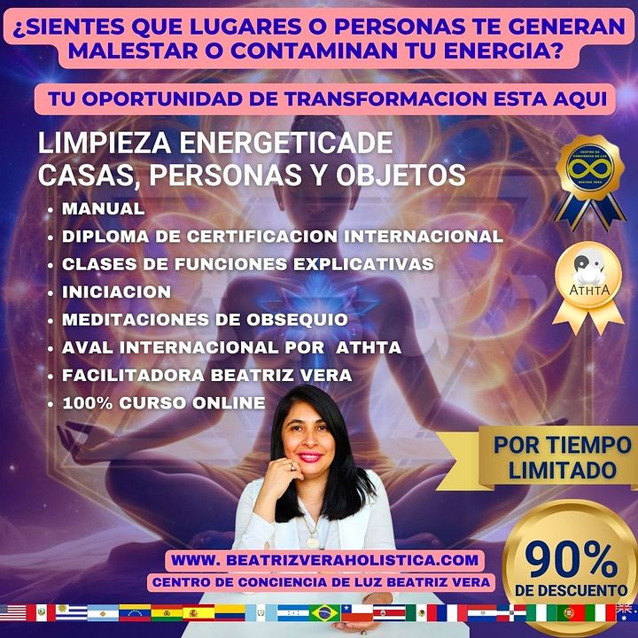 Limpieza energética de casas, personas y objetos (clases diferidas digitales) product image (1)