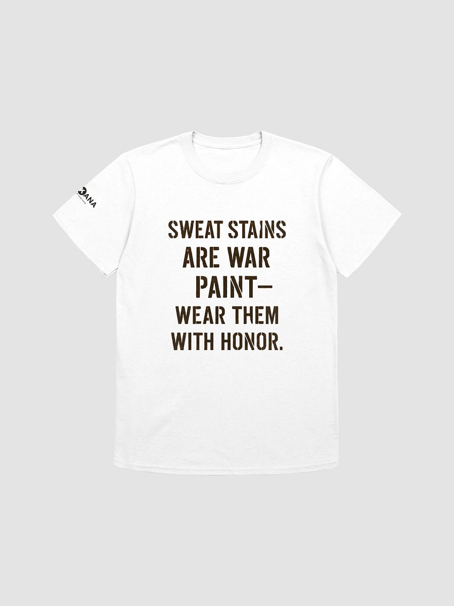 War Paint Gym Quote Tee – Men’s Graphic T-Shirt product image (1)