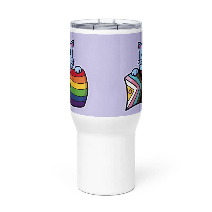 Progress Pride Kittycorn Travel Mug product image (3)