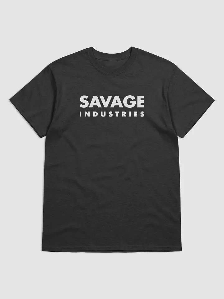Savage Industries (Black) (Classic Tee) product image (1)
