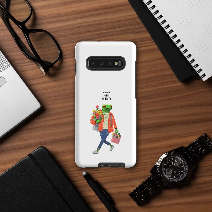 'Always Bee Kind' Stylish Frog Samsung Tough Case product image (12)