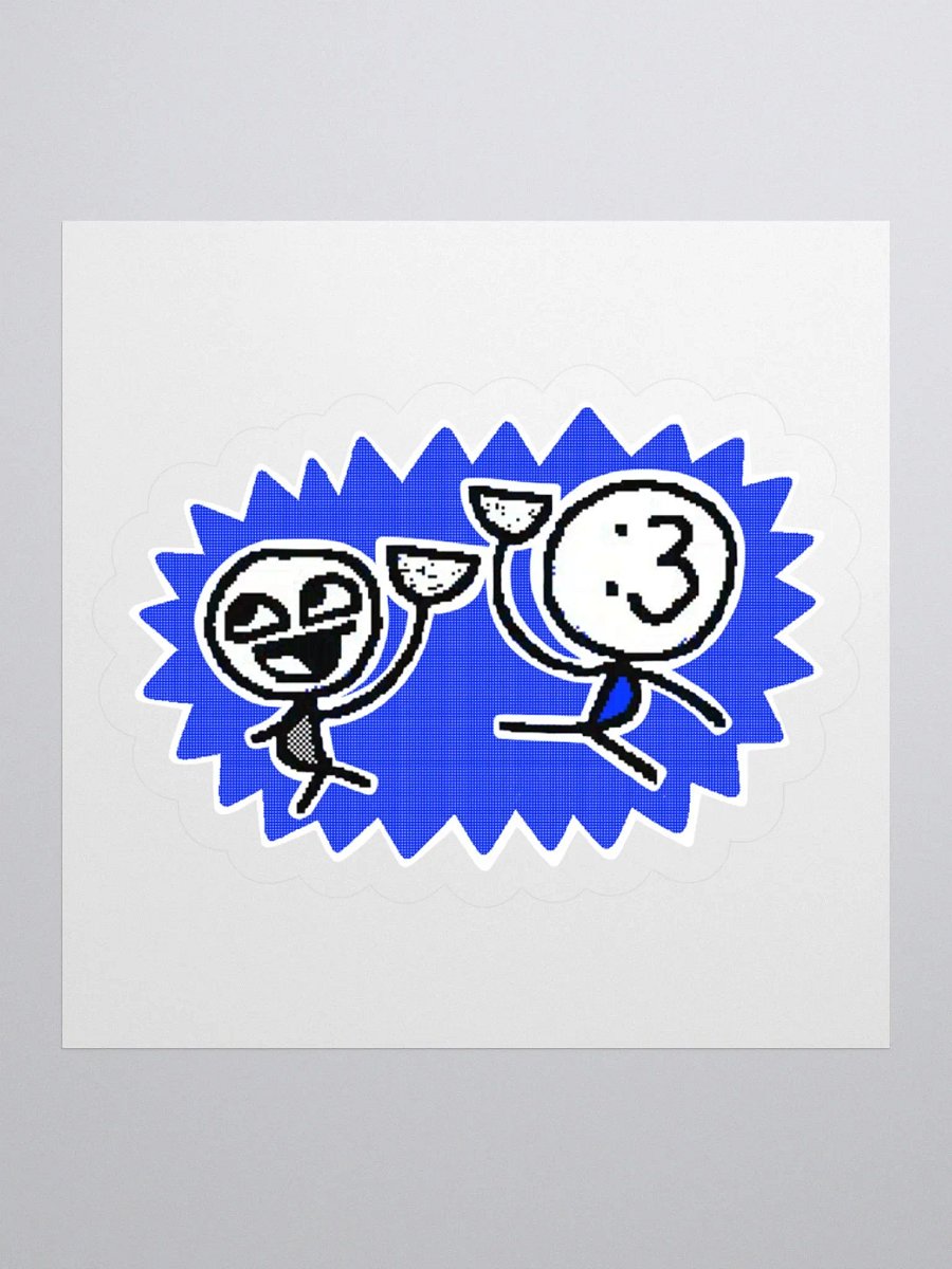 Nom Nom and Derp TACO TIME! (STICKER) product image (2)