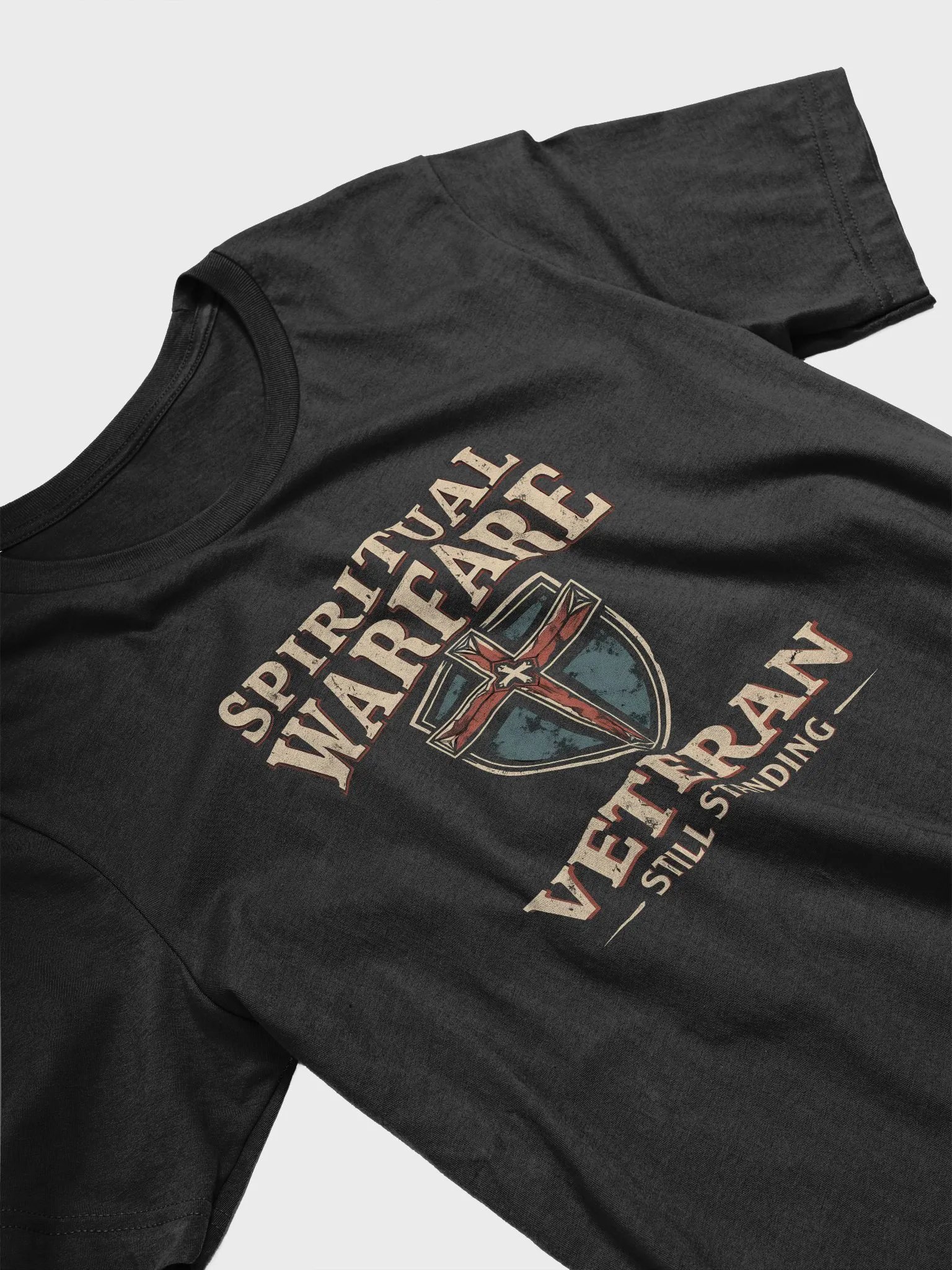 Spiritual Warfare Veteran T-Shirt product image (12)