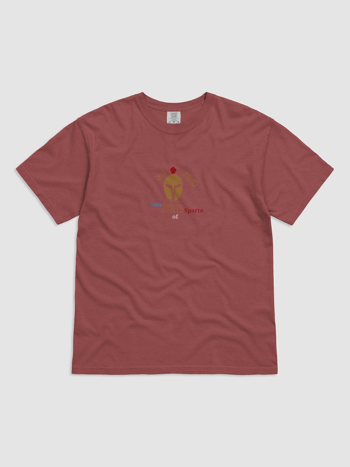 Spartan Pride Geometric Helmet T-Shirt product image (1)