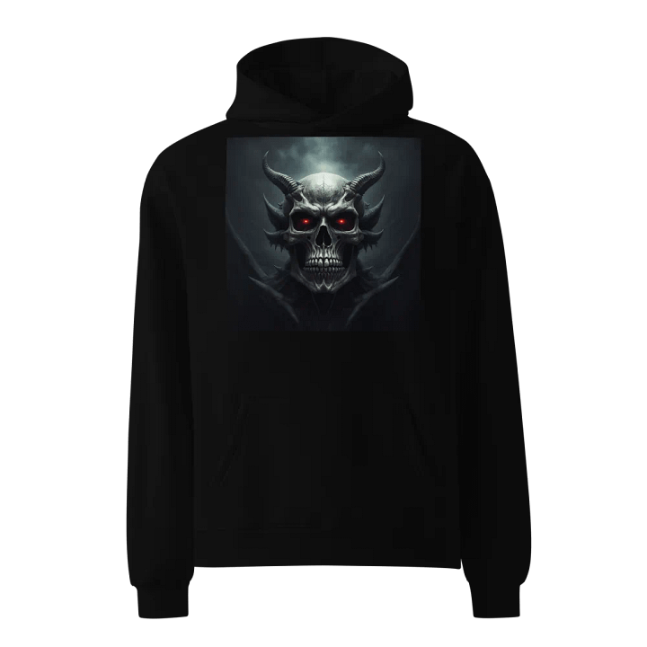Demonic Horns Oversized Hoodie product image (1)