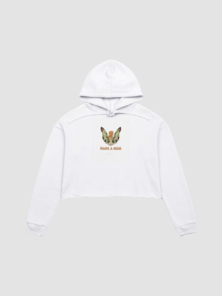 Whimsical Butterfly Wishes Crop Hoodie product image (1)