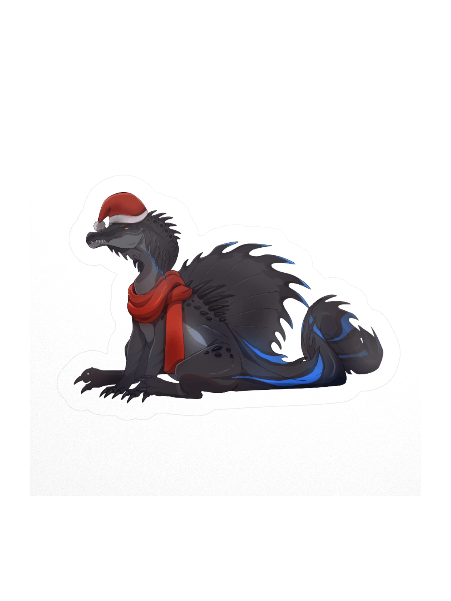 Santa Fury Sticker product image (1)