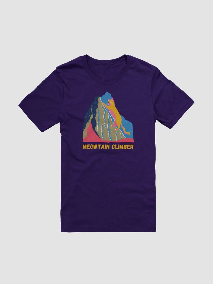 Meowtain Climber - Climbing T-Shirt product image (7)