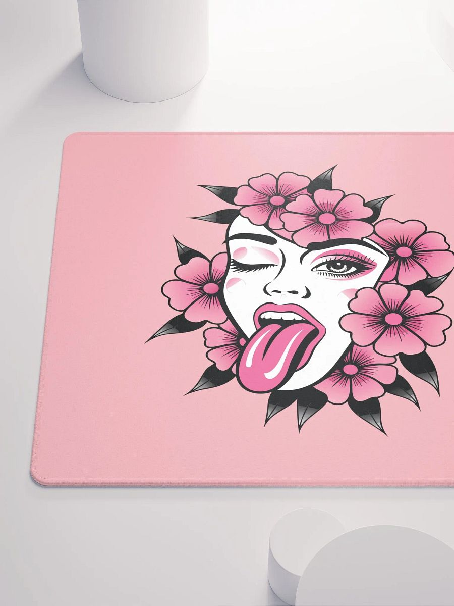 Floral Wink Gaming Mouse Pad product image (10)