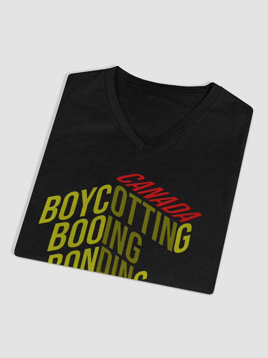 Unity Stacked 3D Text V-Neck Tee product image (9)