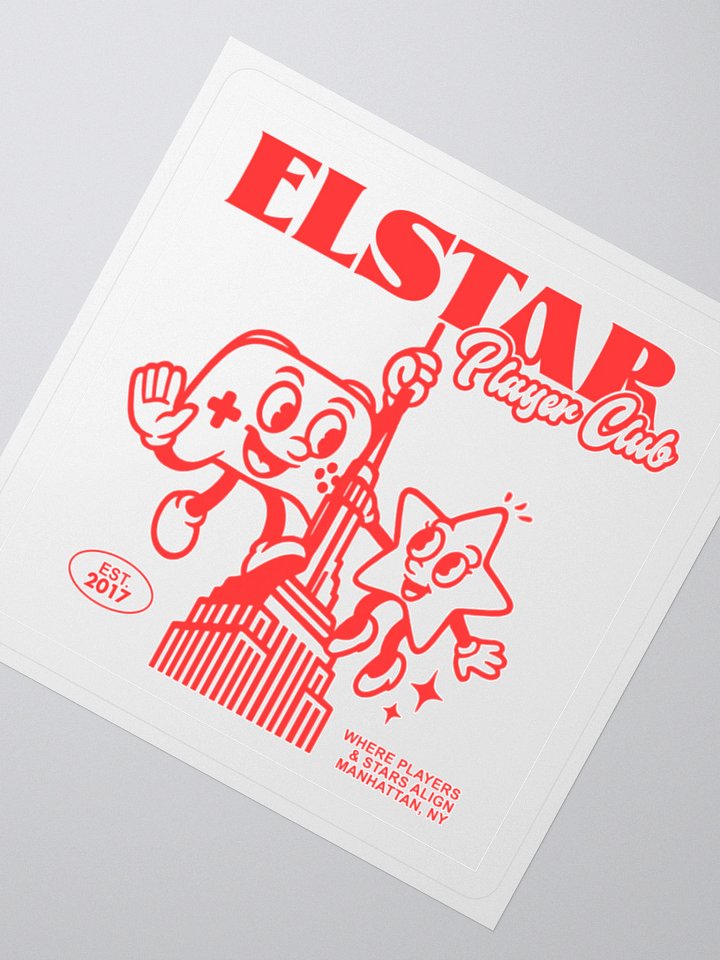 elStar Player Club sticker product image (5)