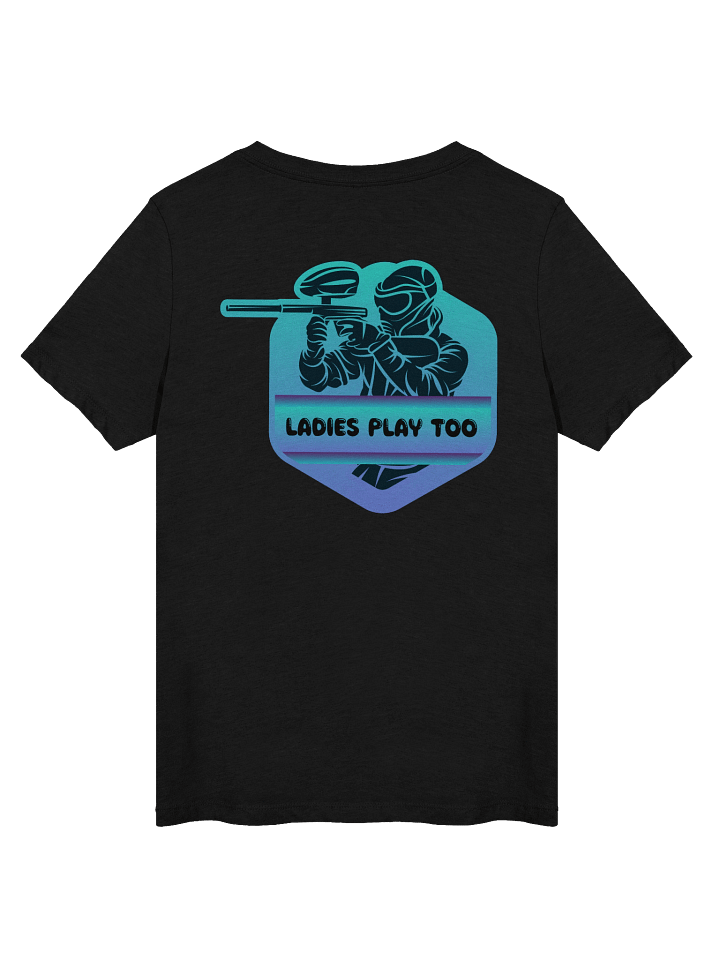 Ladies Play Too V-Neck Tee product image (9)