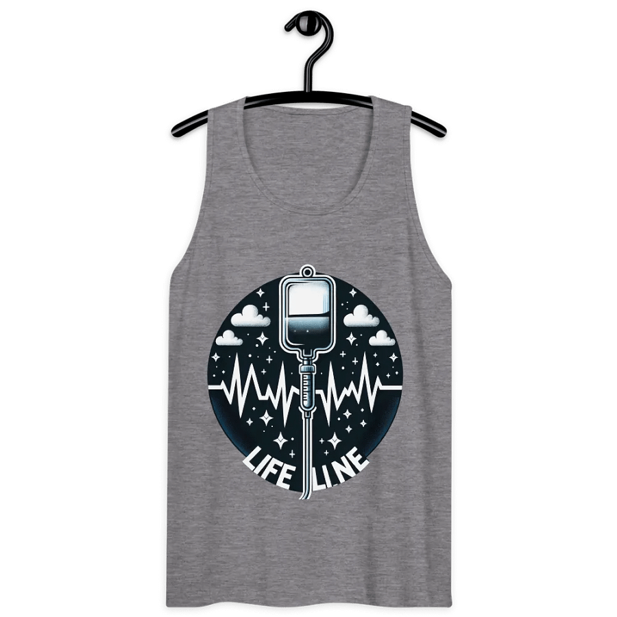 Lifeline EKG Men's Tank Top product image (68)