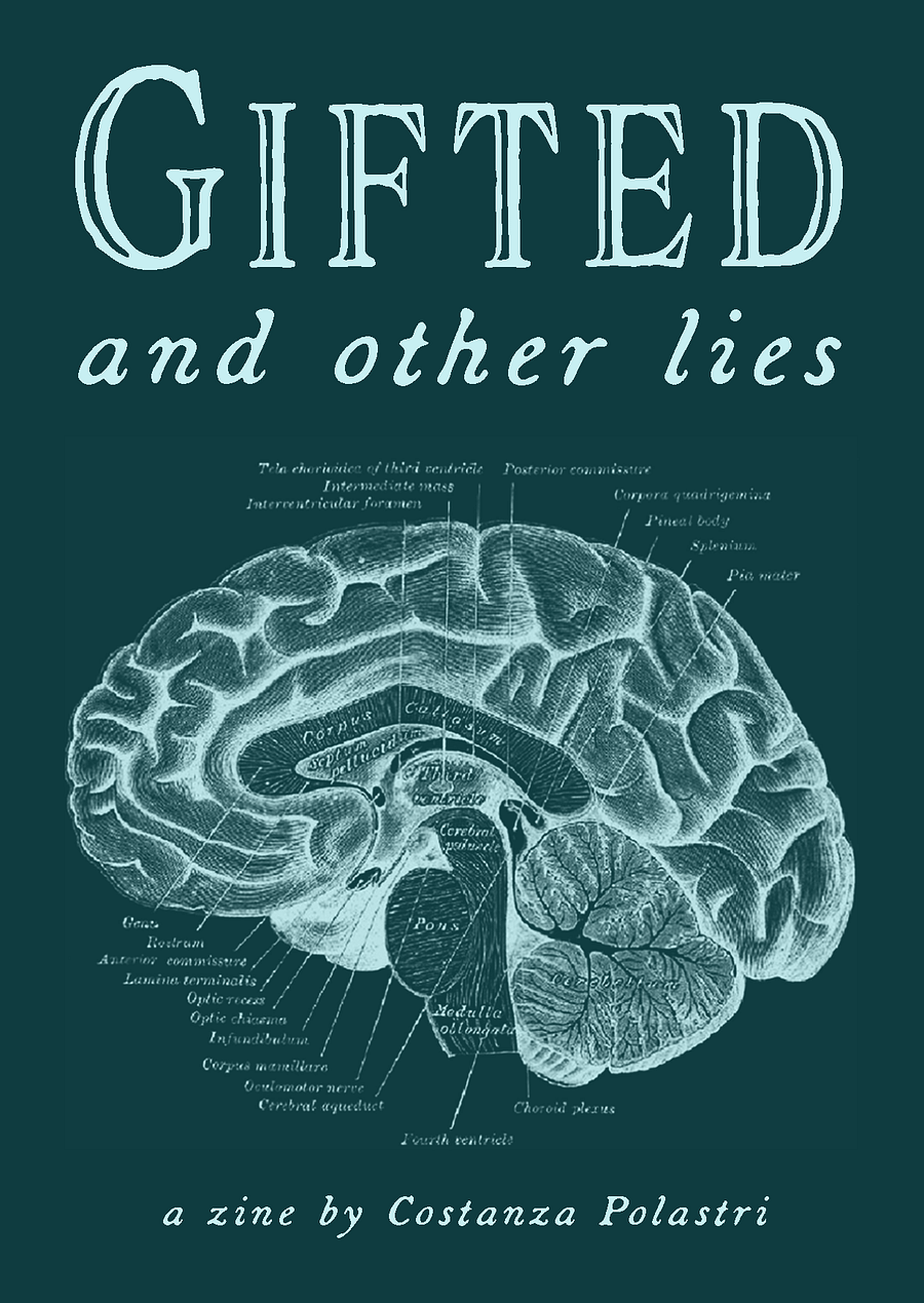 Gifted and other lies (digital zine) product image (1)