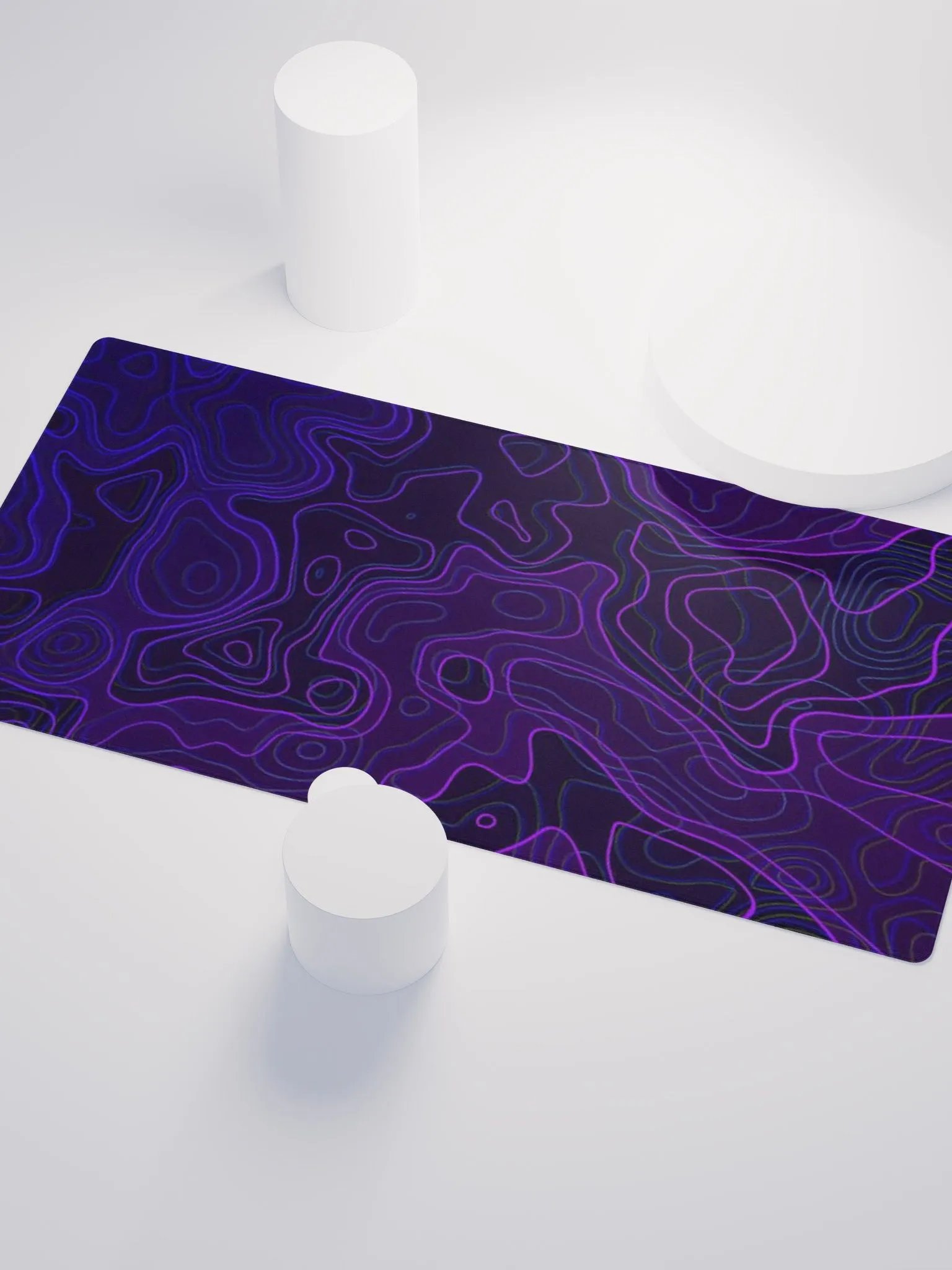 Psychedelic topography (DESK MAT) product image (3)