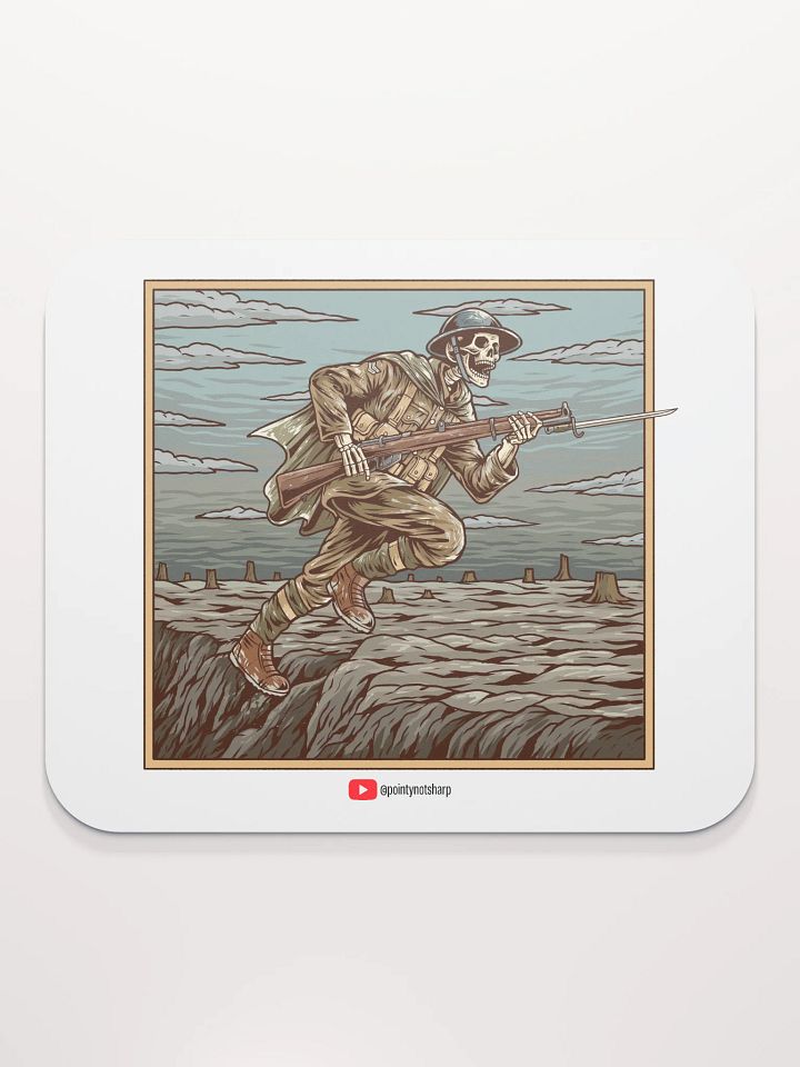 Bayonet charge mouse pad product image (2)