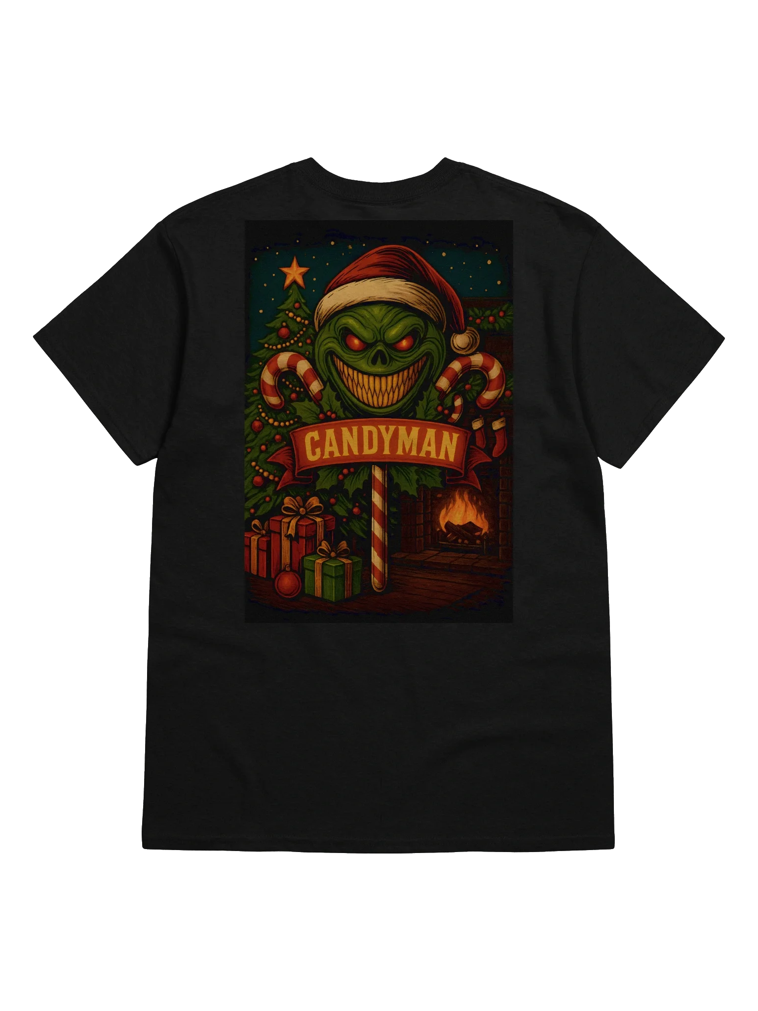 Sinister Santa Candyman Double-sided T-Shirt product image (61)