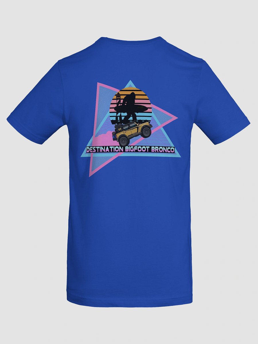JC Edition Destination Bigfoot Bronco Retro-Inspired T-Shirt (Blue) product image (8)