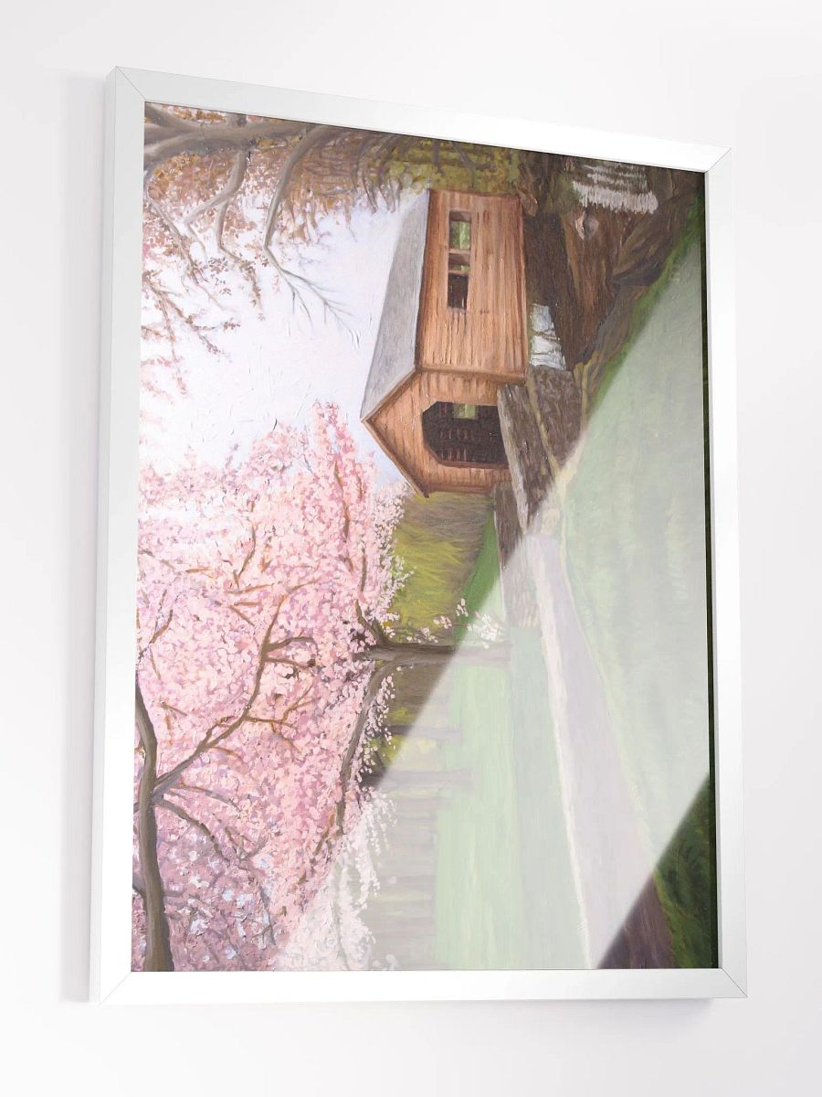 Cherry Blossom Bridge Framed Print product image (3)