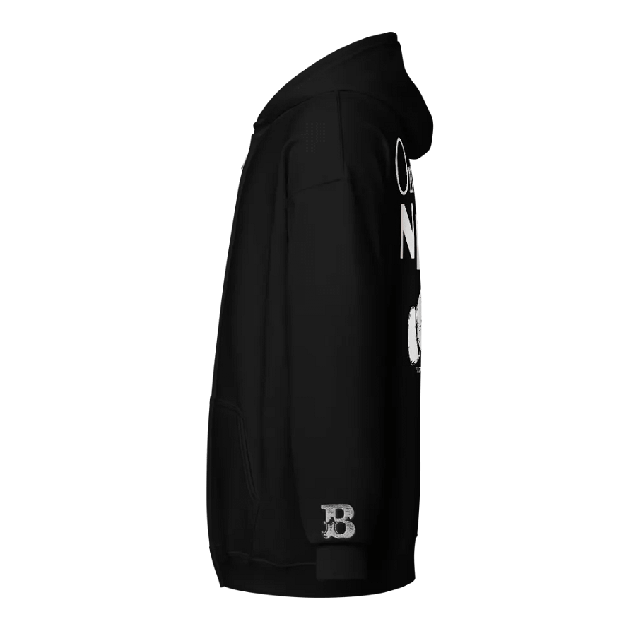 ON TO THE NEXT (Zipper Hoodie - Dark) product image (4)