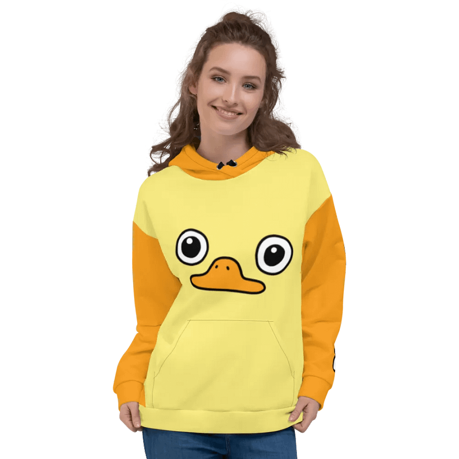 DuckBoxing Hoodie w/ QR Code product image (3)