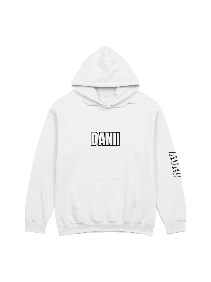 DANII XOXO WHITE HOODIE product image (1)