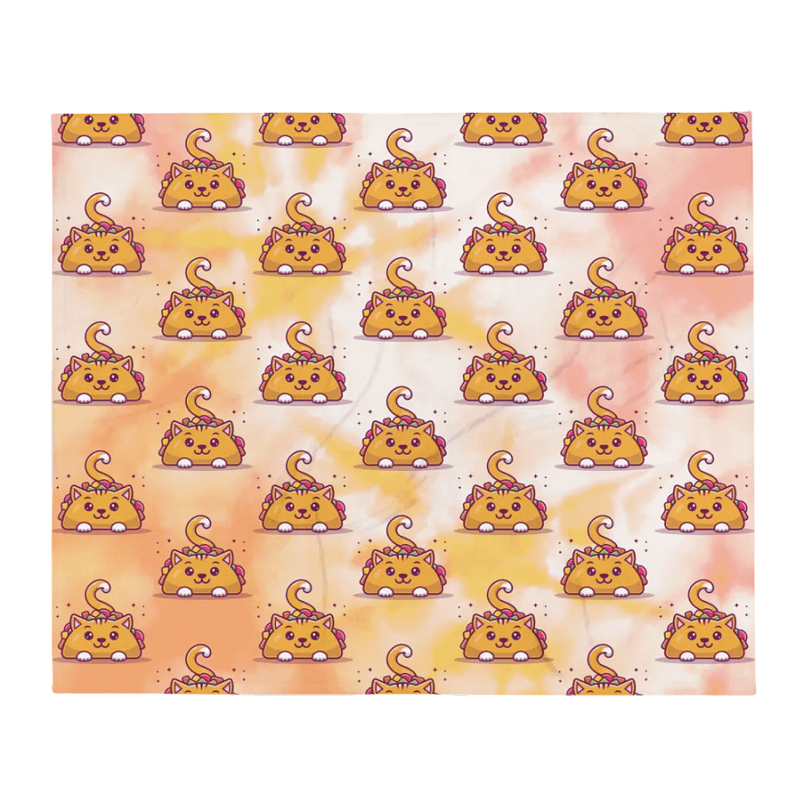 Taco Kitty Blanket product image (2)