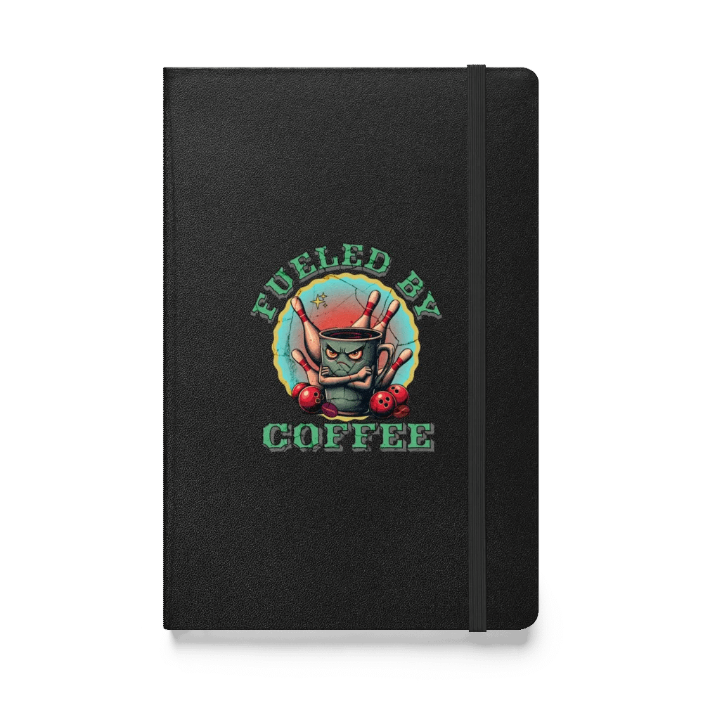 Fueled by Coffee Bowling Hardcover Journal product image (1)