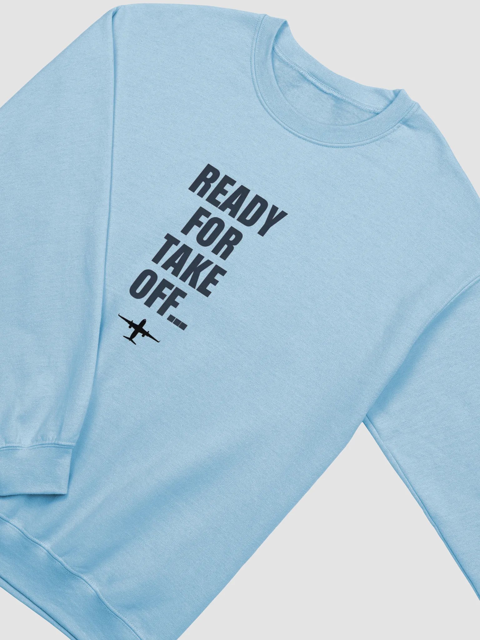 Ready for Takeoff – Aviation Enthusiast Crewneck Sweatshirt product image (2)